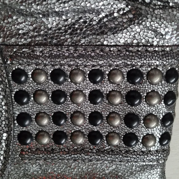 COPY - COACH Kristin Clutch Studded Limited Edition Metallic - Great for Prom!